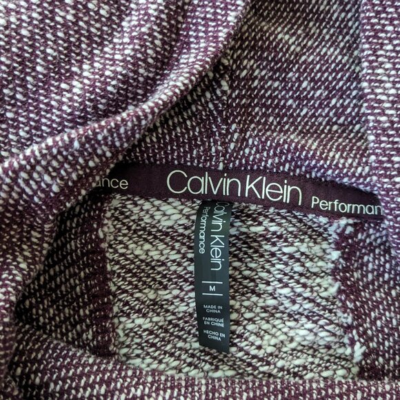 Calvin Klein Asymmetrical Cowl Neck Sweater Size Medium - Picture 6 of 7